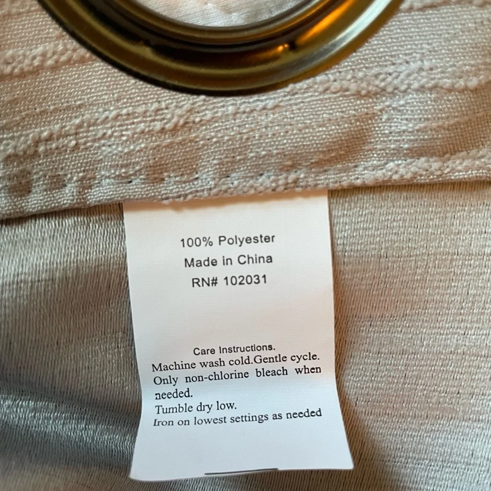 Elegant Gray Curtain Panel Black Out ( Two Panels)